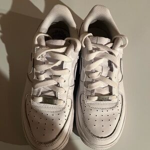 Kids White Sneakers -Air Force 1’s